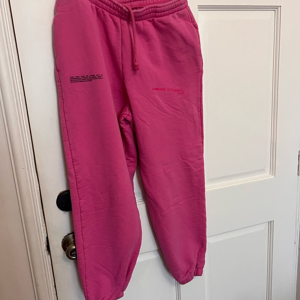 Lorraine Schwartz Pink Jogger Pants